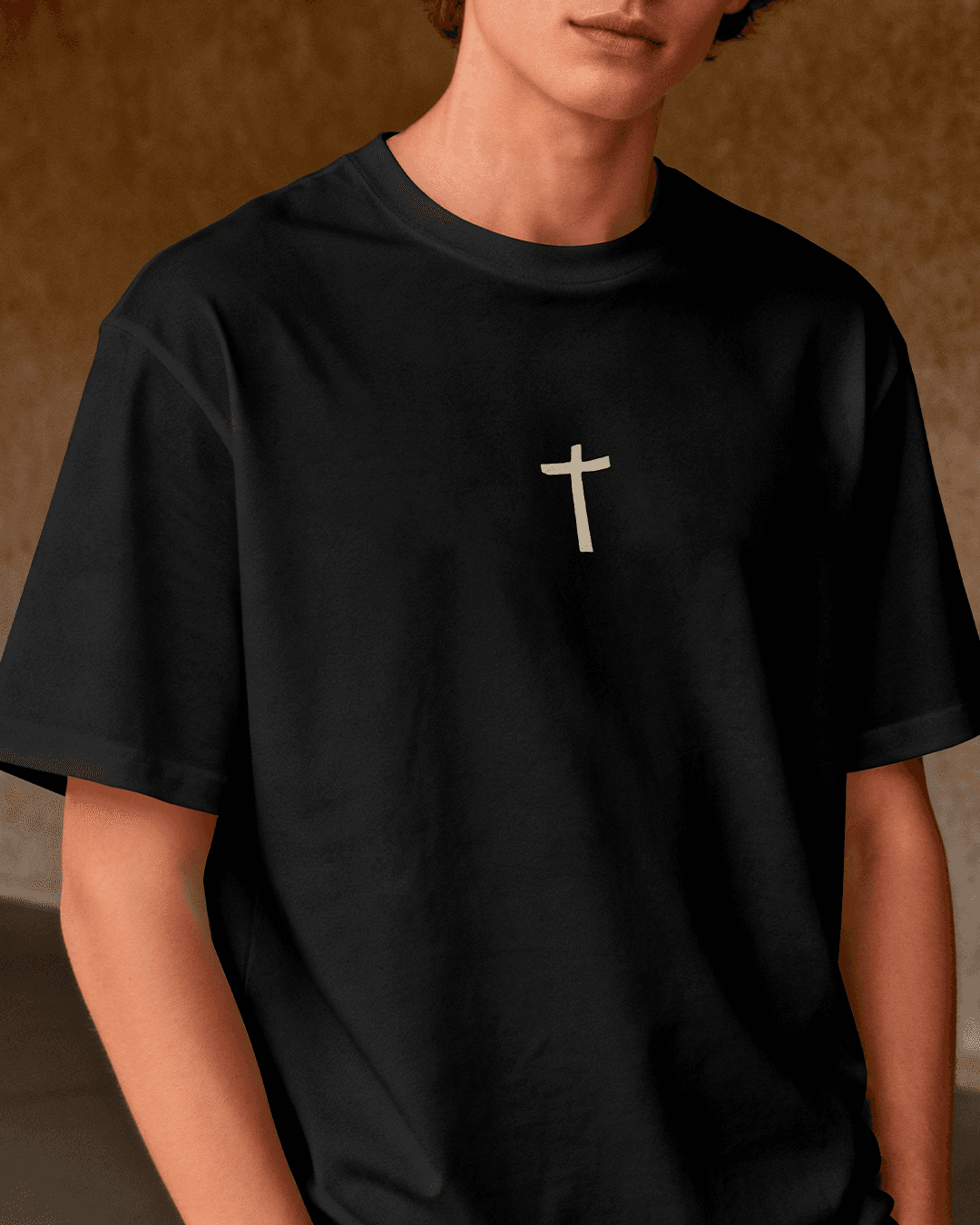 Camiseta Cruz Preta