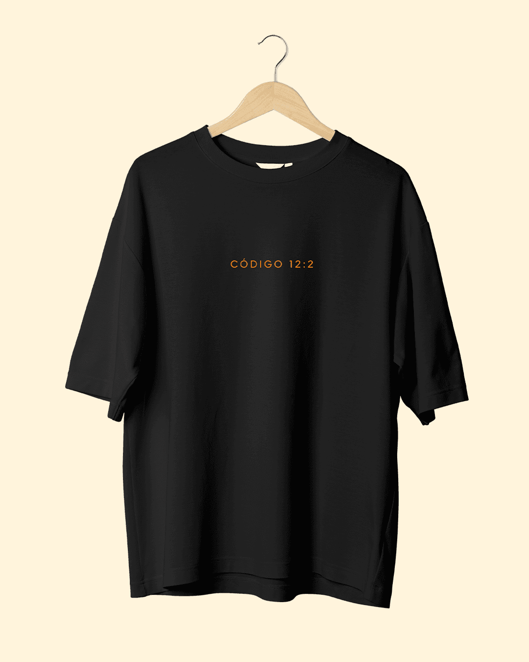 Camiseta Código 12:2 Preta
